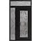 Vdomdoors Aluminum Door Iron 1633 Black Entry Steel Metal Classic Painted 52 x 92 (36+16 x 80+12)-Left Inswin IRON1633EXD-BLK-W36+16xH80+12-LH-I - alternate 5