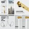 Vigo Jewel Touchless Kitchen Faucet in Matte Brushed Gold VG02039MGS - alternate 4