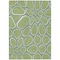 Homeroots 8' X 10' Artichoke Green And Ivory Abstract Washable Indoor Outdoor Area Rug 600507 - alternate 6