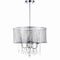Jonathan Y Avah 17" Metal/Crystal Adjustable LED Drop Chandelier, Chrome JYL7466A - alternate 13