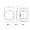 Euf Trails, Mirror, 24"X36", Matte Black, Rectangle 50894-024 - alternate 5