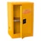 Sandusky Lee Heavy Duty Welded Steel Flammable Safety Cabinet, 23x18x35, Yellow SC12F-P - alternate 1
