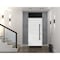 Vdomdoors Steel Door Deux 6072 Black Enamel Transom Window Sidelite Entry Door Painted W36xH80+16 Right hand DEUX6072EXD-BLK-W36 X H80+16-RH-I - alternate 5