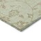 Homeroots 10' X 14' Artichoke Green Mint Green And Taupe Floral Washable Indoor Outdoor Area Rug 589451 - alternate 9