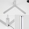 Jonathan Y Potts 60.5" Modern Contemporary Aluminum/Iron Integrated LED Post Floor Lamp, Chrome JYL7126B - alternate 8