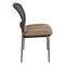 Office Star Products ProGrid Titanium & Black Visitors Chair, Straight Legs, Icon Brown 86724R-232 - alternate 5