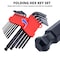 Neiko Metric and Standard Allen Wrench Set, 26 Piece Ball End Hex Key Set 01103A - alternate 6