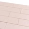 Apollo Tile Arte 1.97 in. x 7.87 in. Matte Pink Ceramic Subway Wall and Floor Tile 6.46 sq. ft./case 60-pack APLRID88PNKM - alternate 9