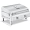 Lifemaster Portable Tabletop Gas Grill, Stainless Steel, 2 Burners, 20,000 BTU, Folding Legs, Windproof Lid LMGR02 - alternate 1