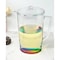 Homeroots 2.75 Quart Clear and Rainbow Acrylic Pitcher 523326 - alternate 6