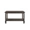 Homeroots 60" Gray Wood Dining Table 631275 - alternate 1