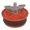 Test-Tite 4 in. Plastic Twist-Tite Mechanical Wingnut Test Plug Black 83594 - alternate 1