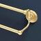 Gatco Designer II 24”L Double Towel Bar, Brushed Brass 5054 - alternate 4