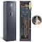 Soulyi Rifle Safe, Fingerprint & Digital Quick Access Gun Cabinet with Removable Shelf for Home 5-7 Rifles ZGZ137-01 - alternate 1