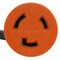 Ac Works SOOW; Cold Weather Extension Cord, 12 AWG, Indoor/Outdoor, 12/3, 1 Outlets, L6-20R, Black, Rubber L620PR-010 - alternate 4