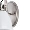 Jonathan Y Phineas 7" 1-Light Adjustable Farmhouse Bohemian Iron LED Vanity Light, White/Nickel JYL1114B - alternate 8