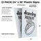 Signmission Jewelry Repair, Plastic Signs Only 24 Inch x 36 Inch, Corrugated Plastic, 2PK CSB-2436-2PACK-Jewelry Repair - alternate 2