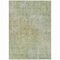 Homeroots 5' X 8' Sage Abstract Washable Indoor Outdoor Area Rug 607885 - alternate 6