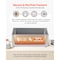 Vevor Commercial Food Warmer Buffet Bain Marie 1200W Steam Table with Two Pans M-112 - alternate 7