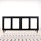 Homeroots 82in Black Distressed Solid Wood Sideboard with Four Doors 606294 - alternate 9