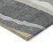 Homeroots 3' X 5' Black Gray And Tan Abstract Washable Indoor Outdoor Area Rug 600942 - alternate 5