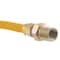 Safety Plus 1/2 in. MIP X 1/2 in. D MIP 48 in. Stainless Steel Gas Connector 10YE50V048B - alternate 2