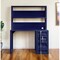 Homeroots 47" Blue Iron Writing Desk 491386 - alternate 4
