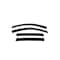 Ventshade Rainguards, Aerodynamic Design, Tape-On, Smoke, Acrylic, Set Of 4 94133 - alternate 1