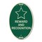 Signmission Reward and Recognition, 12 Inch X 18 Inch Architectural Oval, Heavy Gauge Aluminum A-OV-G-1218-22976 - alternate 1