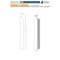 Reso Radiata pine, White, 96 in L, 0.56 in H, 5.25 in W, Primed RMB-618-96-3 - alternate 3