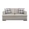 Homeroots 72in Beige And Brown Linen Loveseat 515743 - alternate 5