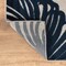World Rug Gallery Vicenza Tropical Floral Indoor/Outdoor Area Rug 2 ft x 3 ft Navy 8011NAVY2X3 - alternate 3