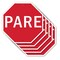 Signmission Pare, 10 inch X 10 inch, Aluminum Metal Signs, 5PK OC-A-5Pack-10-204 - alternate 1