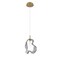 Euf Norah, Pendant, 13", Gold, Smoked Glass 50247-028 - alternate 4