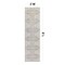 World Rug Gallery Bohemian Stripes Washable Non Slip Runner Rug 2 ft x 8 ft Ivory WR73IVORY2X8 - alternate 8