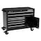 Proto 550 Series Rolling Tool Cabinet, 7 Drawer, Black, Steel, 50 in W x 25-1/4 in D x 41 in H J555041B-7BK-1S - alternate 2