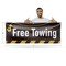 Signmission Free Towing, 24 Inch x 72 Inch, Vinyl Banner B-72-30648 - alternate 4