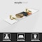 Fab Glass And Mirror Acrylic Shelf 6 x 14.5inces Bronze Bracket 3/4in Thickness Acrylic Pack of 2 AS19SC-6x14BR2P - alternate 7