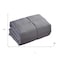Homeroots Dark Gray California King Polyester Thread Count Down Alternative Comforter 265983 - alternate 5