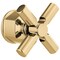 Brizo Invari: Pressure Balance Valve Trim Cross Handle Kit HX60P76-PG - alternate 1