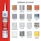 Ge GE14209 Adhesive Caulk, White, 24 hr Curing, 101 oz Cartridge 2733583 - alternate 5