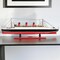 Homeroots 12" Black and Red Solid Wood Hand Painted RMS Queen Mary Large Model Boat 401876 - alternate 8