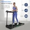 Serenelife Foldable Treadmill, Walking Pad with Handle, 2.5HP Quiet Fitness Equipment, Compact for Home, Office SLFOLD10 - alternate 5