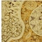 Homeroots 10' X 14' Terra Cotta Brown And Gold Floral Medallion Washable Indoor Outdoor Area Rug 603208 - alternate 7