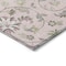 Homeroots 10' X 14' Pink Green And Gray Floral Washable Indoor Outdoor Area Rug 597841 - alternate 8