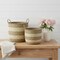 Homeroots Set of Two Natural And Beige Wicker Basket, 2PK 392160 - alternate 9
