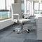 Leisuremod Evander Office Chair in Upholstered Leather and Iron Frame with Swivel and Tilt, White EO20WL - alternate 10