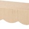 Bali & Pari Mason Grasscloth Console Table with Scalloped Apron 266-14584-ZORO - alternate 7