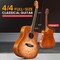 Pyle Steel String Acoustic Guitar Kit, 41 in Full Size Cutaway with Ashtree Top, Open Pore Finish PGA480CBS - alternate 5
