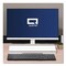 Quartet Flip-Top Glass Dry Erase Desktop Pad, 18 x 6, White Surface Q090F04-R - alternate 6